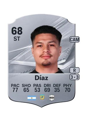 Díaz - 68 - Rare EA FC 27 card