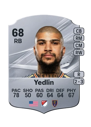 Yedlin - 68 - Rare EA FC 27 card
