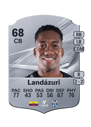 Landázuri - 68 - Rare EA FC 27 card