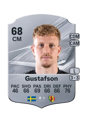 Gustafson - 68 - Rare EA FC 27 card