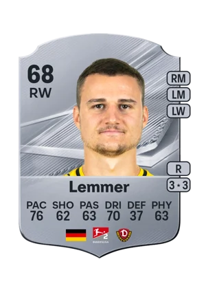 Lemmer - 68 - Rare EA FC 27 card