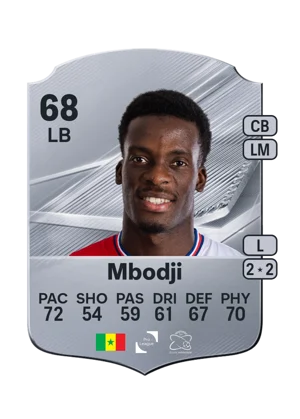 Mbodji - 68 - Rare EA FC 27 card