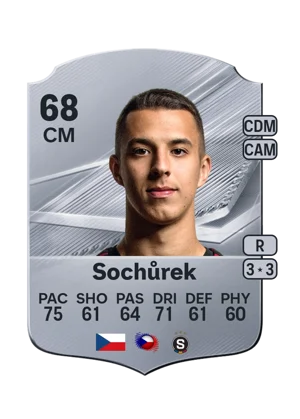 Sochůrek - 68 - Rare EA FC 27 card