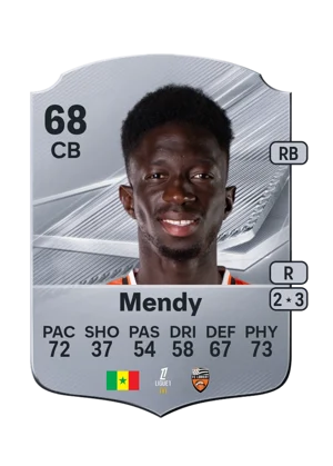 Mendy - 68 - Rare EA FC 27 card