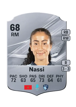 Nassi - 68 - Rare EA FC 27 card