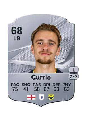 Currie - 68 - Rare EA FC 27 card