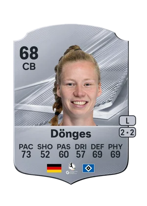 Dönges - 68 - Rare EA FC 27 card