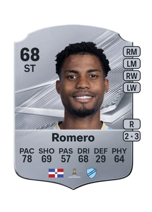 Romero - 68 - Rare EA FC 27 card