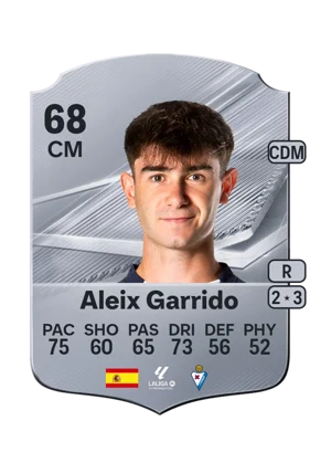 Aleix Garrido - 68 - Rare EA FC 27 card