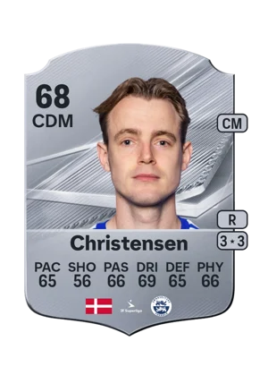 Christensen - 68 - Rare EA FC 27 card