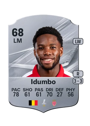 Idumbo - 68 - Rare EA FC 27 card