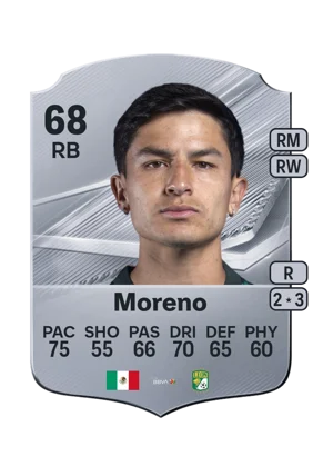 Moreno - 68 - Rare EA FC 27 card
