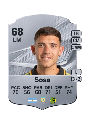 Sosa - 68 - Rare EA FC 27 card
