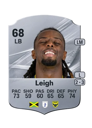 Leigh - 68 - Rare EA FC 27 card