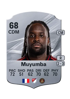 Muyumba - 68 - Rare EA FC 27 card