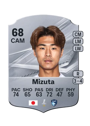 Mizuta - 68 - Rare EA FC 27 card