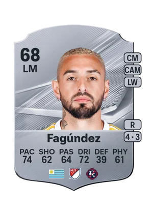 Fagúndez - 68 - Rare EA FC 27 card