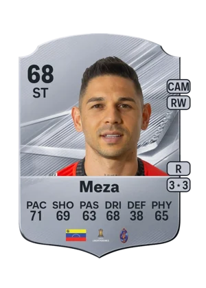 Meza - 68 - Rare EA FC 27 card