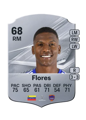 Flores - 68 - Rare EA FC 27 card