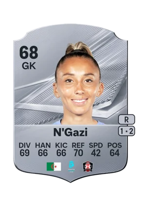 N'Gazi - 68 - Rare EA FC 27 card