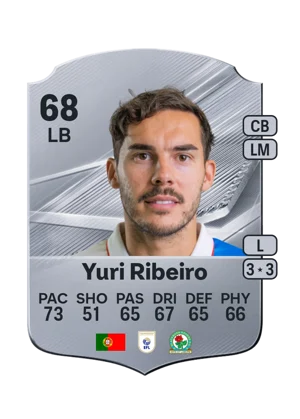 Yuri Ribeiro - 68 - Rare EA FC 27 card
