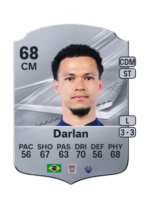Darlan - 68 - Rare EA FC 27 card