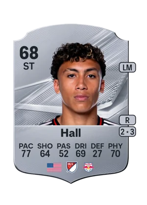 Hall - 68 - Rare EA FC 27 card