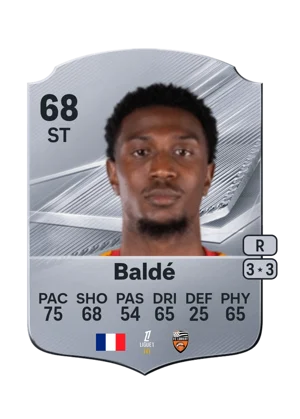 Baldé - 68 - Rare EA FC 27 card