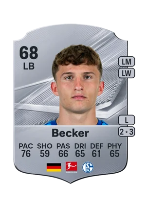 Becker - 68 - Rare EA FC 27 card