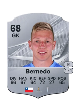 Bernedo - 68 - Rare EA FC 27 card