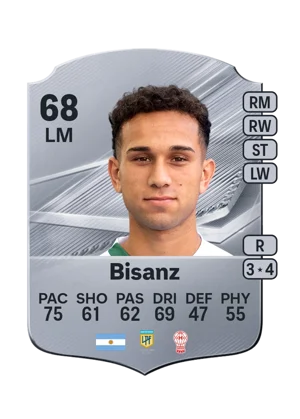Bisanz - 68 - Rare EA FC 27 card
