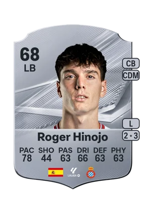 Roger Hinojo - 68 - Rare EA FC 27 card