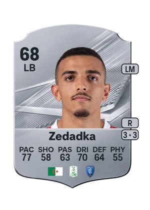 Zedadka - 68 - Rare EA FC 27 card