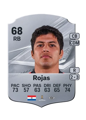 Rojas - 68 - Rare EA FC 27 card