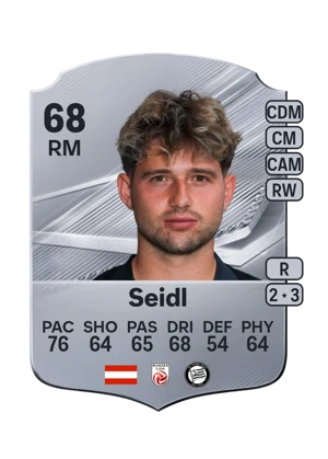 Seidl - 68 - Rare EA FC 27 card