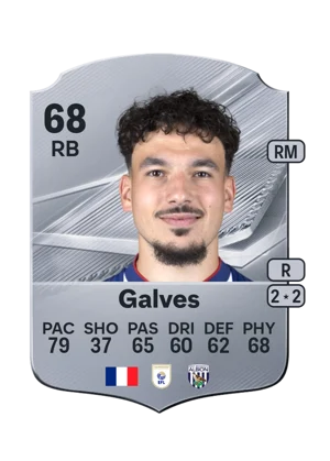 Galves - 68 - Rare EA FC 27 card