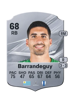 Barrandeguy - 68 - Rare EA FC 27 card