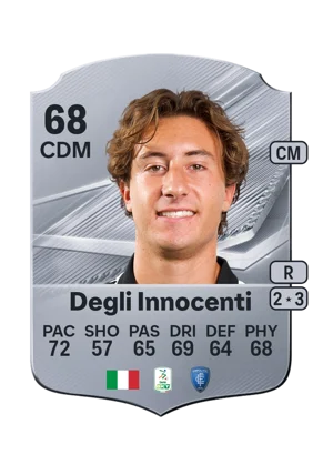 Degli Innocenti - 68 - Rare EA FC 27 card