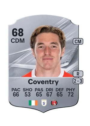 Coventry - 68 - Rare EA FC 27 card