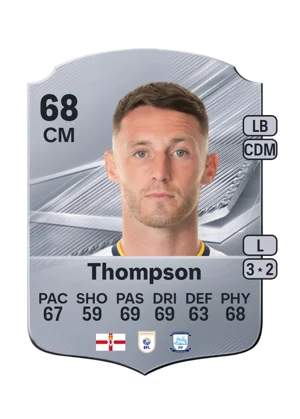 Thompson - 68 - Rare EA FC 27 card