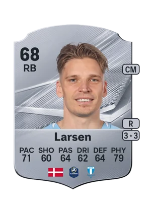 Larsen - 68 - Rare EA FC 27 card