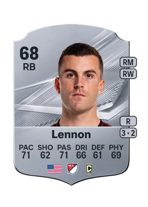 Lennon - 68 - Rare EA FC 27 card