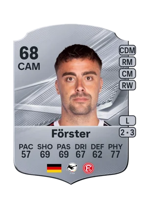 Förster - 68 - Rare EA FC 27 card