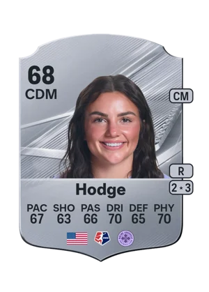Hodge - 68 - Rare EA FC 27 card