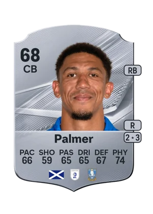 Palmer - 68 - Rare EA FC 27 card