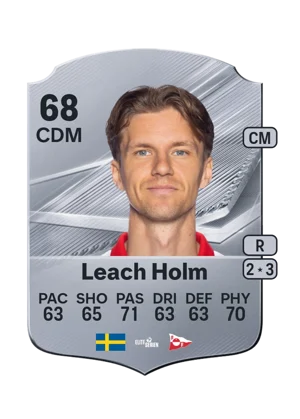 Leach Holm - 68 - Rare EA FC 27 card