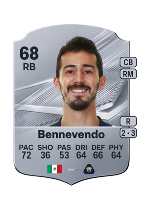 Bennevendo - 68 - Rare EA FC 27 card