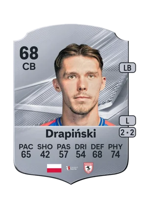 Drapiński - 68 - Rare EA FC 27 card