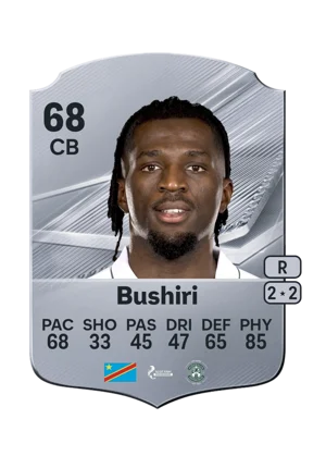 Bushiri - 68 - Rare EA FC 27 card