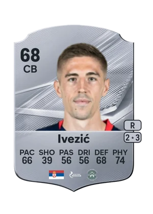 Ivezić - 68 - Rare EA FC 27 card